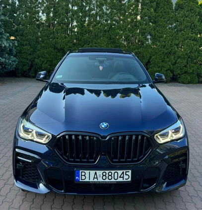 BMW X6 cena 344400 przebieg: 107000, rok produkcji 2021 z Białystok małe 56